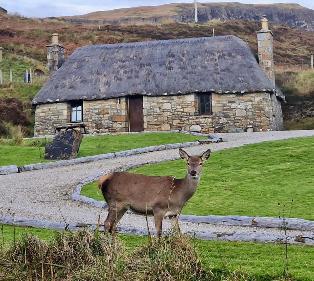 Tigh Mairi At Mary'S Thatched Cottages Elgol Kültér fotó